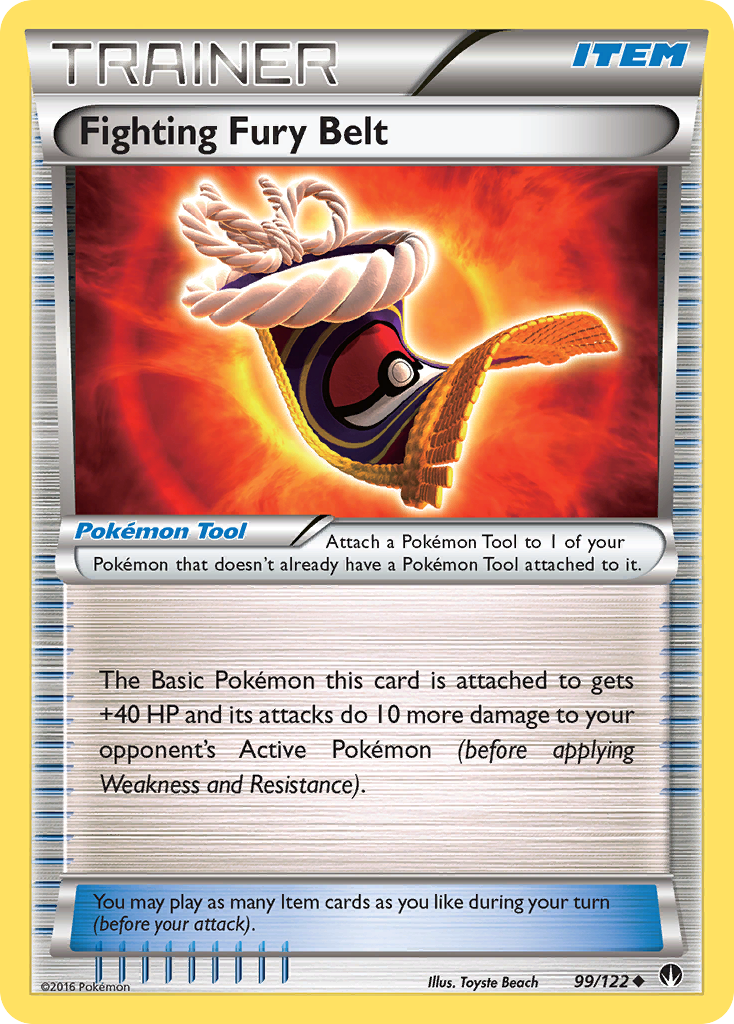 Fighting Fury Belt (99/122) [XY: BREAKpoint] | Gam3 Escape