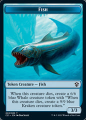 Beast (010) // Fish Token [Commander 2021 Tokens] | Gam3 Escape