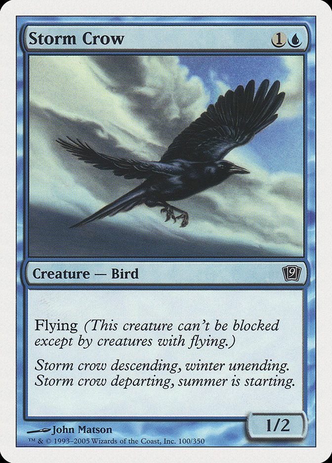 Storm Crow [Ninth Edition] | Gam3 Escape