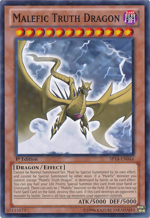 Malefic Truth Dragon [SP14-EN044] Starfoil Rare | Gam3 Escape