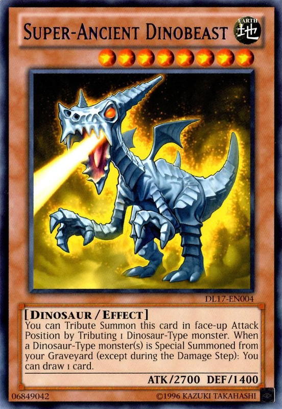 Super-Ancient Dinobeast (Purple) [DL17-EN004] Rare | Gam3 Escape