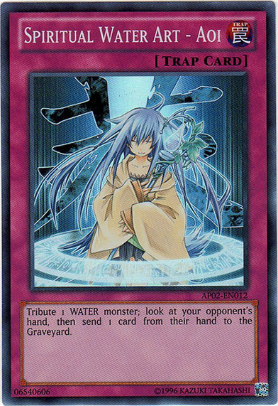 Spiritual Water Art - Aoi [AP02-EN012] Super Rare | Gam3 Escape