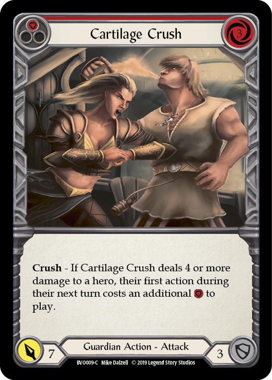 Cartilage Crush (Red) [BVO009-C] 1st Edition Normal | Gam3 Escape