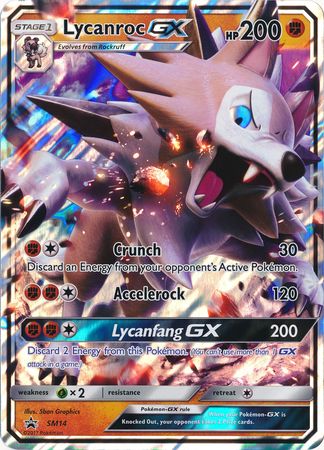 Lycanroc GX (SM14) (Jumbo Card) [Sun & Moon: Black Star Promos] | Gam3 Escape