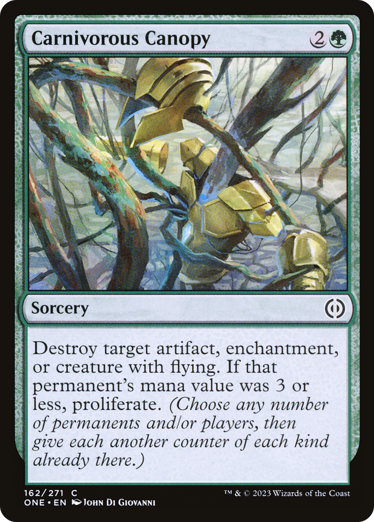 Carnivorous Canopy [Phyrexia: All Will Be One] | Gam3 Escape