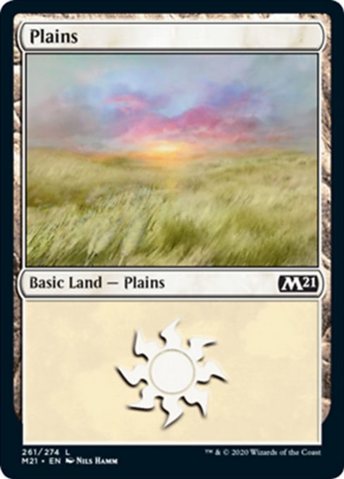 Plains (261) [Core Set 2021] | Gam3 Escape
