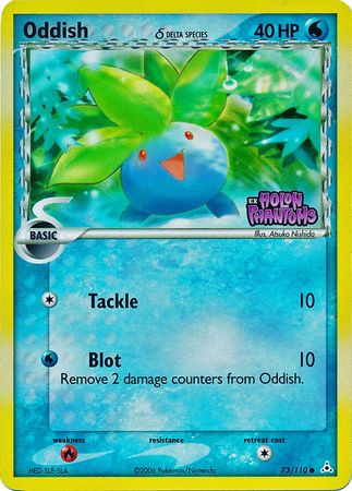 Oddish (73/110) (Delta Species) (Stamped) [EX: Holon Phantoms] | Gam3 Escape