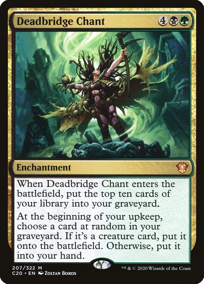 Deadbridge Chant [Commander 2020] | Gam3 Escape