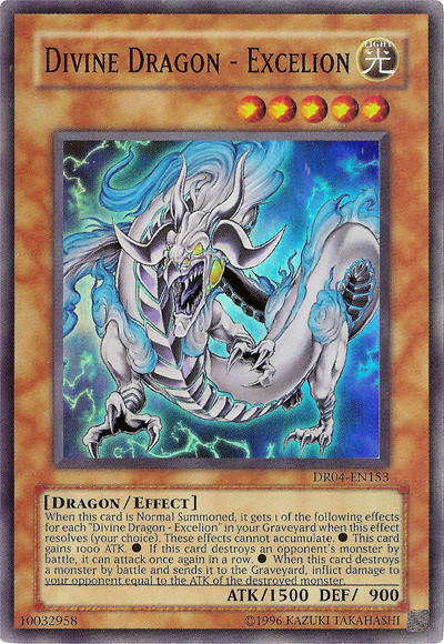 Divine Dragon - Excelion [DR04-EN153] Super Rare | Gam3 Escape