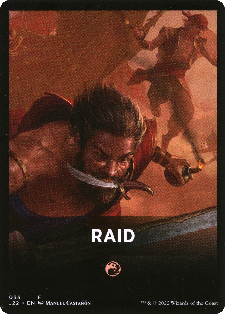 Raid Theme Card [Jumpstart 2022 Front Cards] | Gam3 Escape