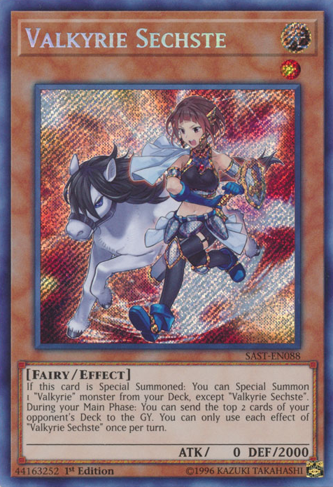 Valkyrie Sechste [SAST-EN088] Secret Rare | Gam3 Escape