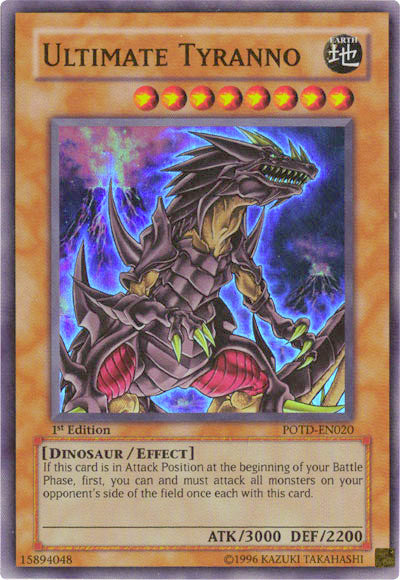 Ultimate Tyranno [POTD-EN020] Super Rare | Gam3 Escape