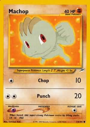 Machop (73/105) [Neo Destiny Unlimited] | Gam3 Escape