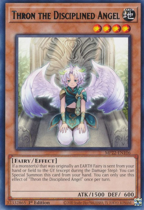 Thron the Disciplined Angel [MP22-EN106] Rare | Gam3 Escape