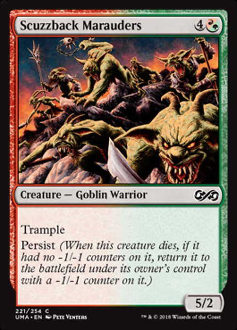 Scuzzback Marauders [Ultimate Masters] | Gam3 Escape