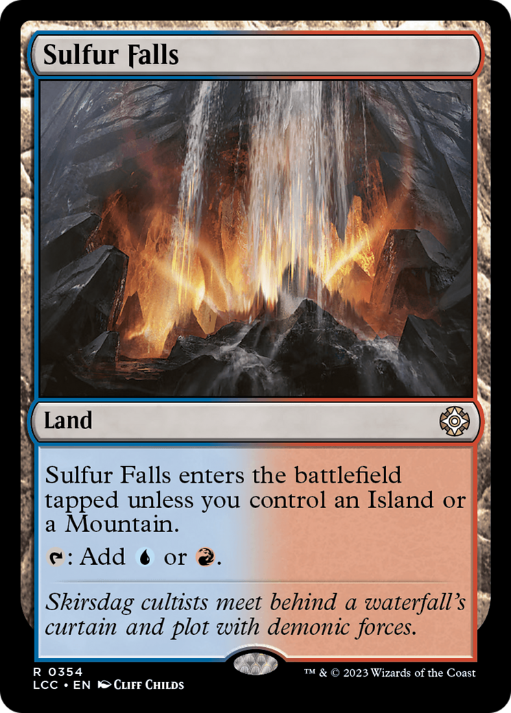 Sulfur Falls [The Lost Caverns of Ixalan Commander] | Gam3 Escape