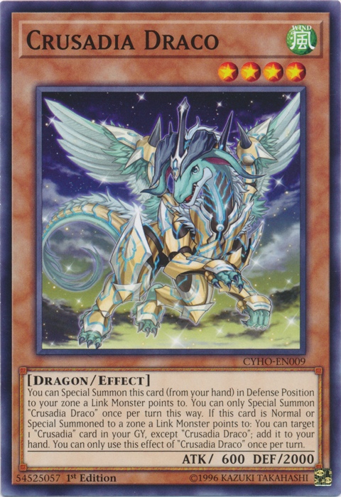 Crusadia Draco [CYHO-EN009] Common | Gam3 Escape