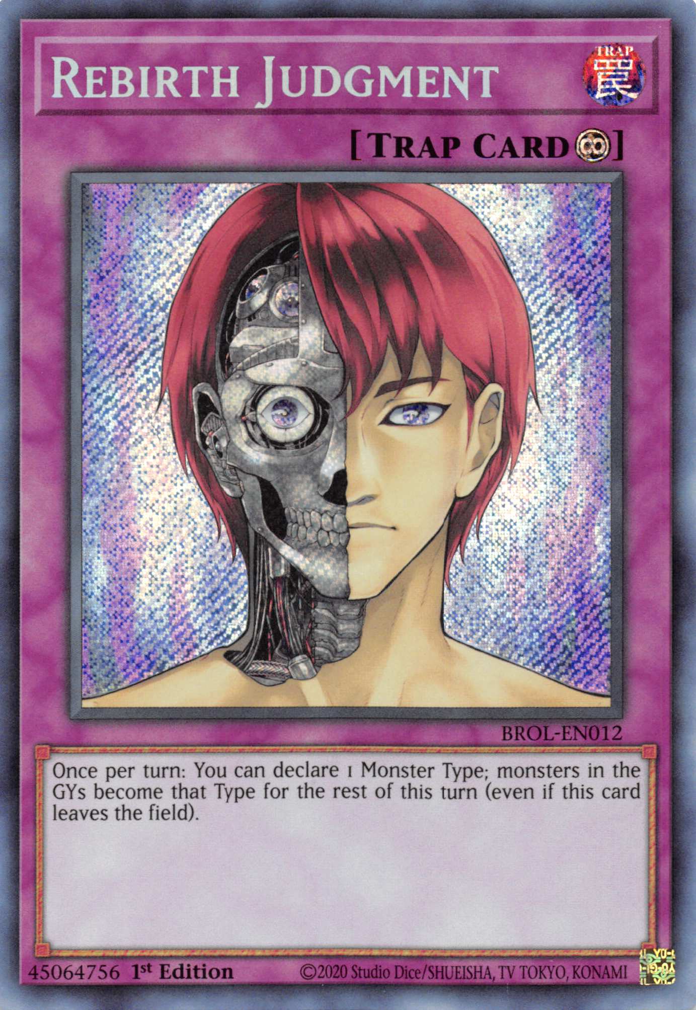 Rebirth Judgment [BROL-EN012] Secret Rare | Gam3 Escape