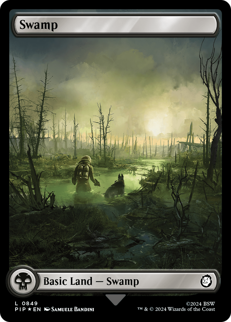Swamp (0849) (Surge Foil) [Fallout] | Gam3 Escape