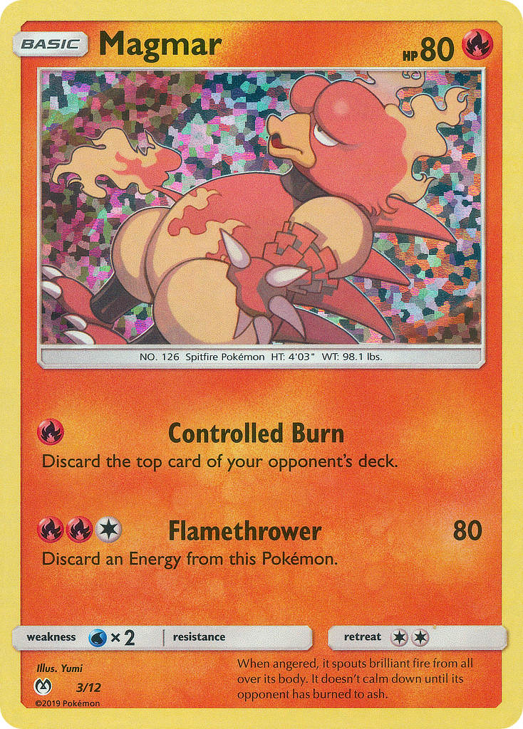 Magmar (3/12) [McDonald's Promos: 2019 Collection] | Gam3 Escape