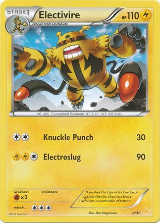 Electivire (4/30) [XY: Trainer Kit 3 - Pikachu Libre] | Gam3 Escape