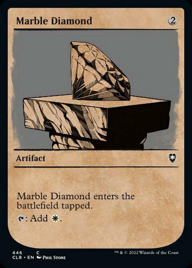 Marble Diamond (Showcase) [Commander Legends: Battle for Baldur's Gate] | Gam3 Escape