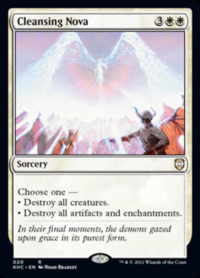 Cleansing Nova [Kaldheim Commander] | Gam3 Escape