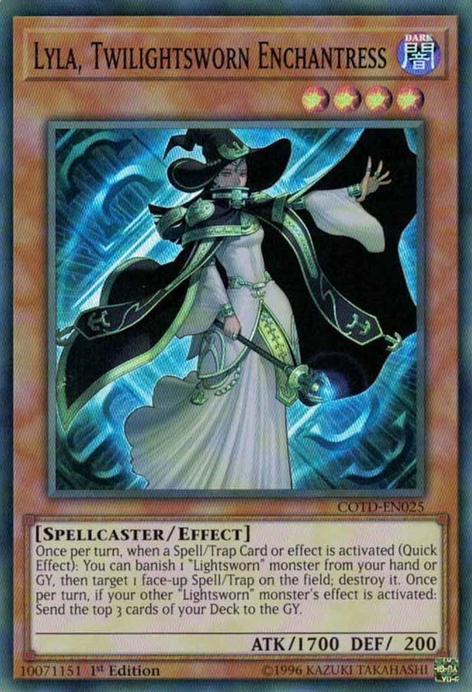 Lyla, Twilightsworn Enchantress [COTD-EN025] Super Rare | Gam3 Escape