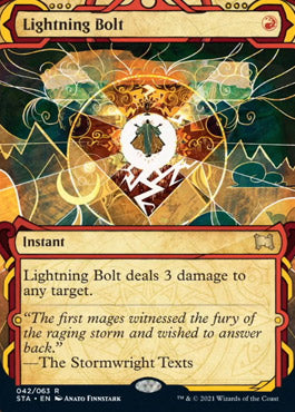 Lightning Bolt (Etched Foil) [Strixhaven Mystical Archive] | Gam3 Escape