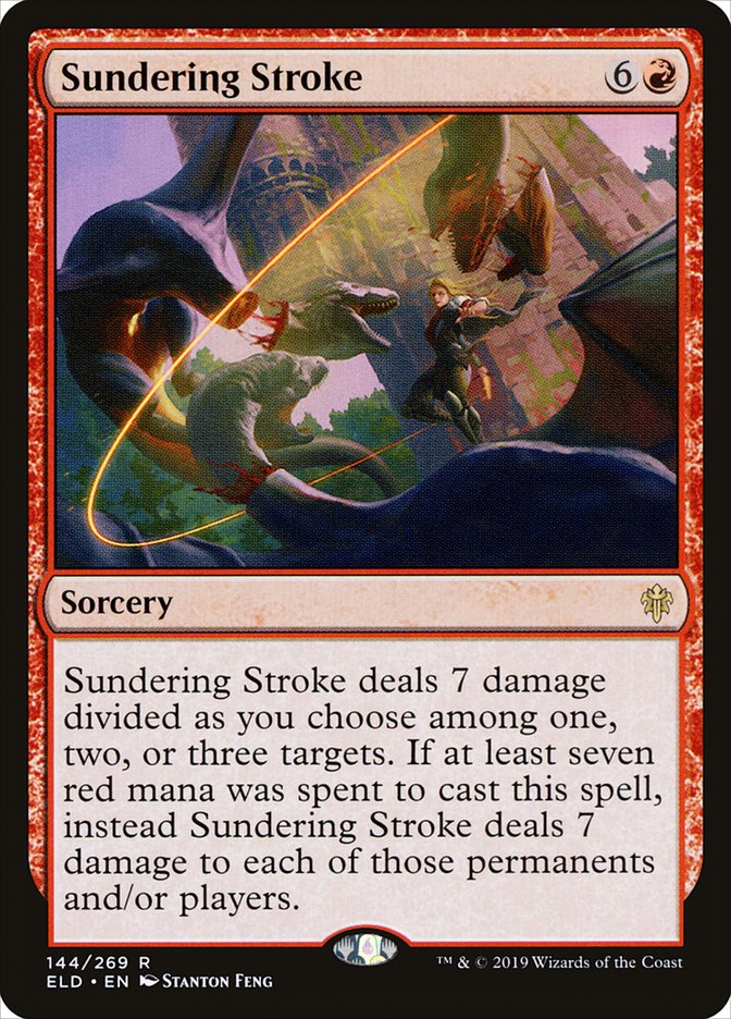 Sundering Stroke [Throne of Eldraine] | Gam3 Escape