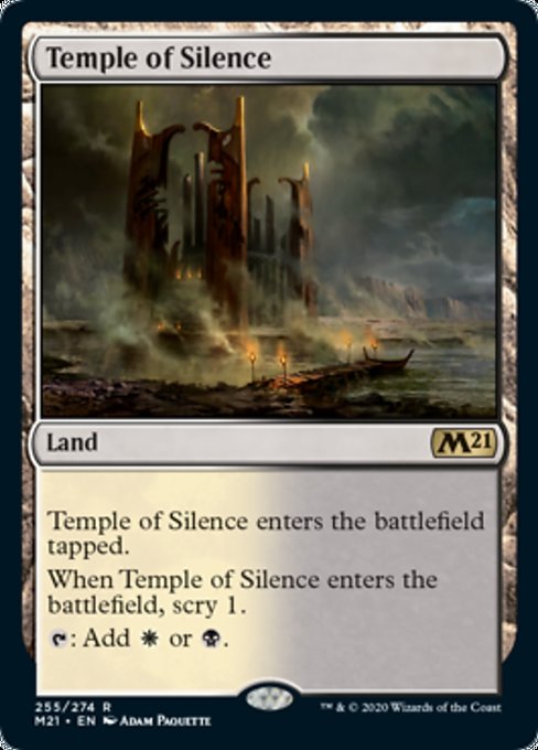 Temple of Silence [Core Set 2021] | Gam3 Escape