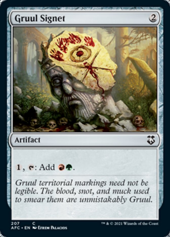 Gruul Signet [Dungeons & Dragons: Adventures in the Forgotten Realms Commander] | Gam3 Escape