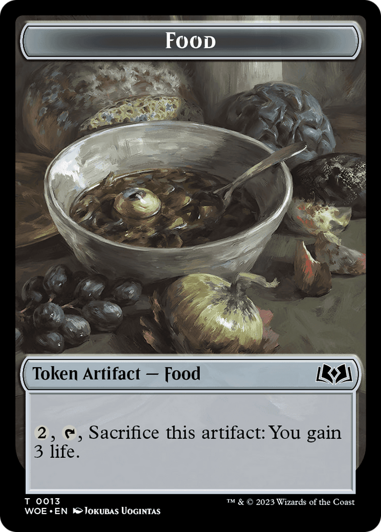 Food (0013) Token [Wilds of Eldraine Tokens] | Gam3 Escape