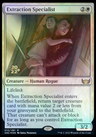 Extraction Specialist [Streets of New Capenna Prerelease Promos] | Gam3 Escape