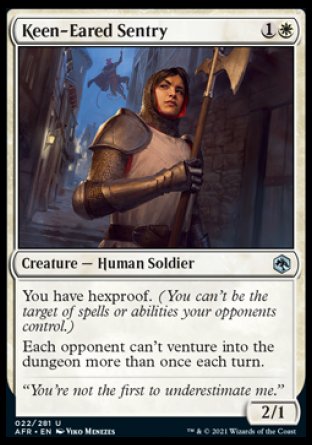 Keen-Eared Sentry [Dungeons & Dragons: Adventures in the Forgotten Realms] | Gam3 Escape