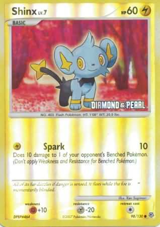 Shinx (98/130) [Burger King Promos: 2008 Collection] | Gam3 Escape