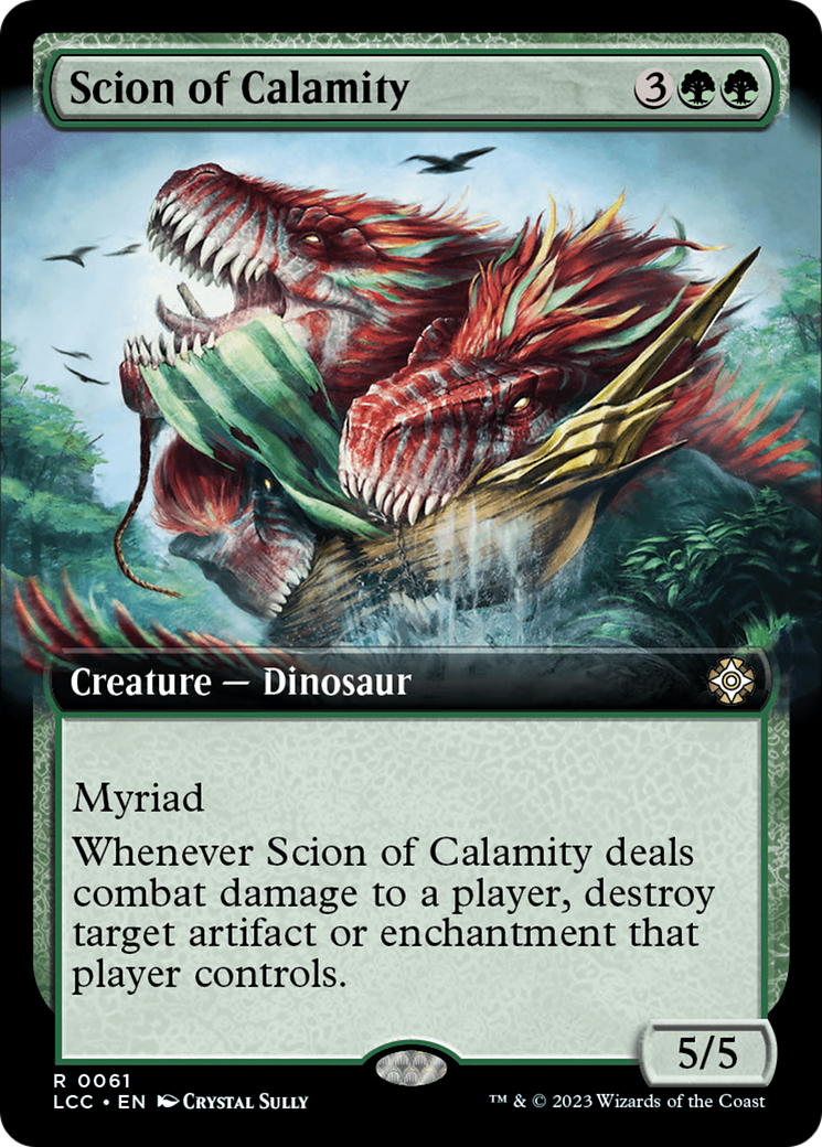 Scion of Calamity (Extended Art) [The Lost Caverns of Ixalan Commander] | Gam3 Escape