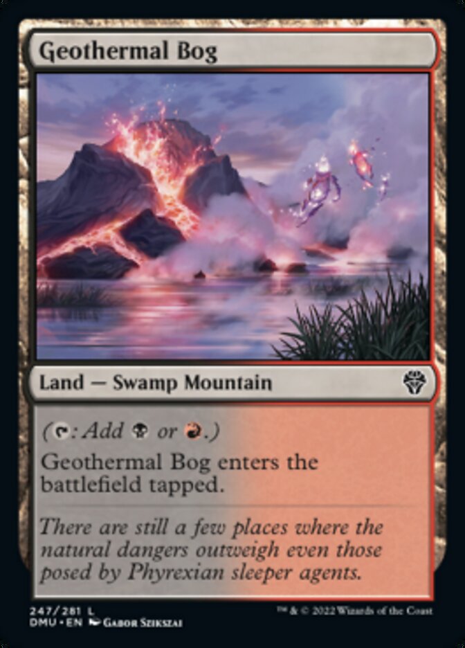 Geothermal Bog [Dominaria United] | Gam3 Escape