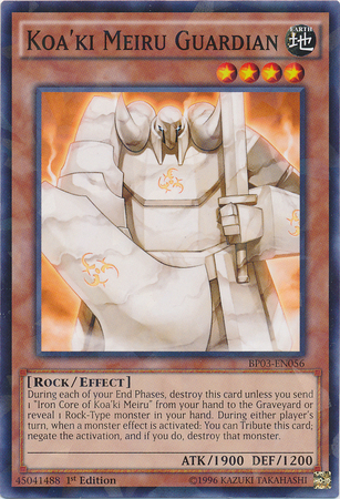 Koa'ki Meiru Guardian (Shatterfoil) [BP03-EN056] Rare | Gam3 Escape