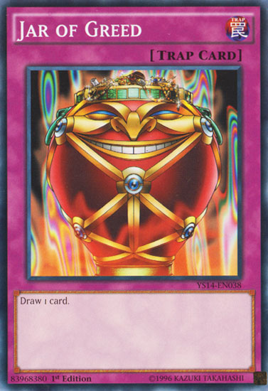Jar of Greed [YS14-EN038] Common | Gam3 Escape