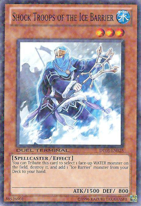 Shock Troops of the Ice Barrier [DT03-EN025] Common | Gam3 Escape