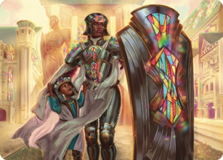 Guardian of New Benalia Art Card [Dominaria United Art Series] | Gam3 Escape