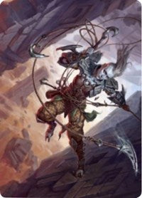 Akiri, Fearless Voyager Art Card [Zendikar Rising Art Series] | Gam3 Escape