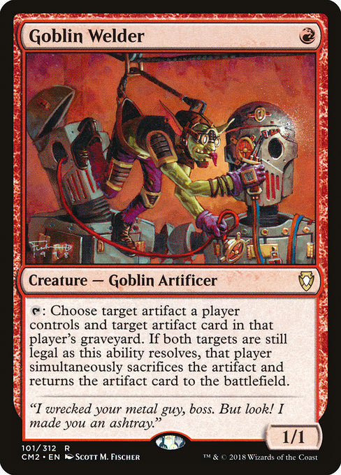 Goblin Welder [Commander Anthology Volume II] | Gam3 Escape