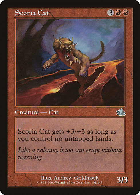 Scoria Cat [Prophecy] | Gam3 Escape
