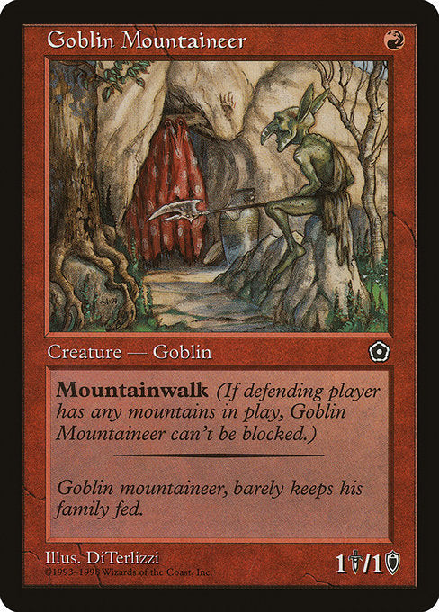 Goblin Mountaineer [Portal Second Age] | Gam3 Escape