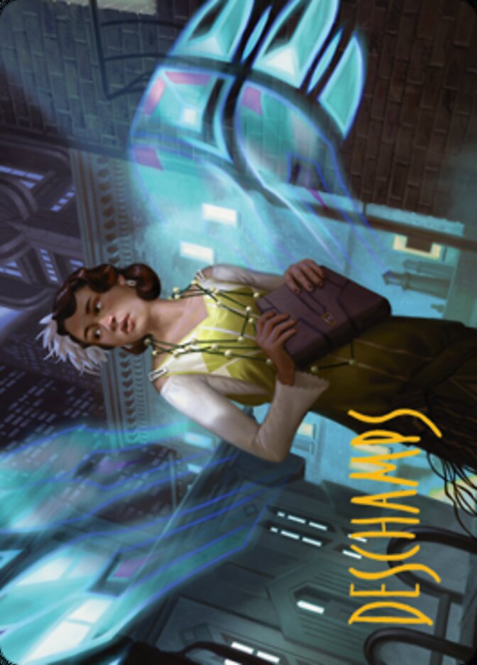 Giada, Font of Hope 1 Art Card (Gold-Stamped Signature) [Streets of New Capenna Art Series] | Gam3 Escape