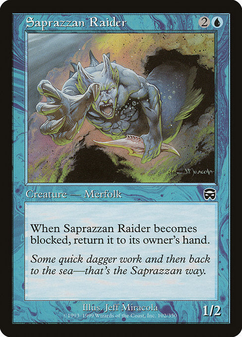 Saprazzan Raider [Mercadian Masques] | Gam3 Escape