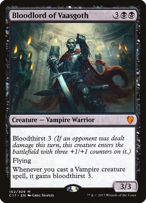 Bloodlord of Vaasgoth [Commander 2017] | Gam3 Escape