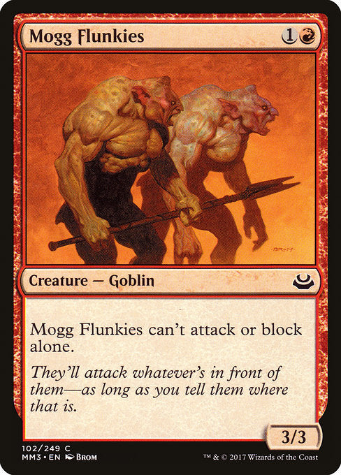 Mogg Flunkies [Modern Masters 2017] | Gam3 Escape